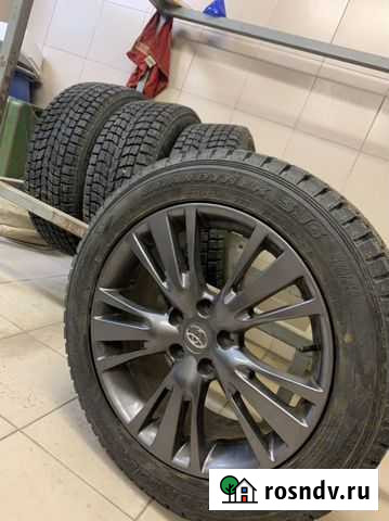 Коплект Диски Toyota и резина Хабаровск - изображение 1