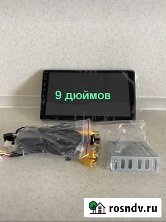 Магнитола 9 дюймов на андроиде 2 дин 2 din Абинск - изображение 1