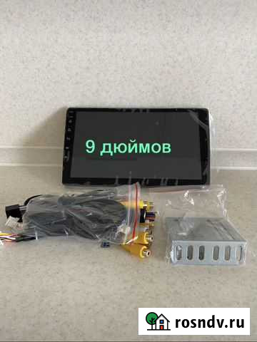 Магнитола 9 дюймов на андроиде 2 дин 2 din Абинск - изображение 1