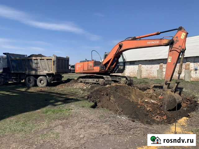 Услуги спецтехники,гусеничный экскаватор,автокран Губкин - изображение 1