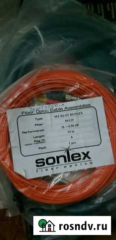 Кабель оптический duplex st 62,5/125 Белгород - изображение 1