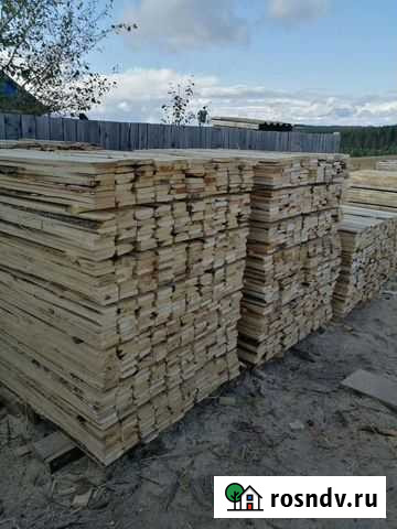 Доска обрезная 22 на 100. Палетная. Для изготовлен Морки - изображение 1