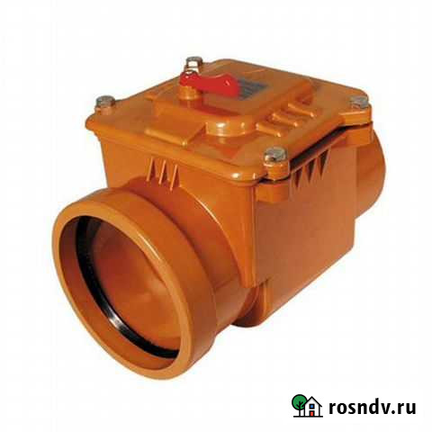 Обратный клапан для наружной канализации 110 мм Отрадное - изображение 1