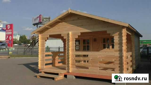 Дом с верандой 4,9х6 м из минибруса Ростов - изображение 1