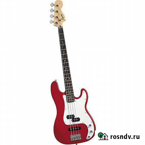 Бас гитара Fender Squire P Bass Симферополь - изображение 1