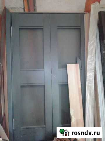 Дверь входная железная бу отвезем, привезём, поста Учкекен - изображение 1