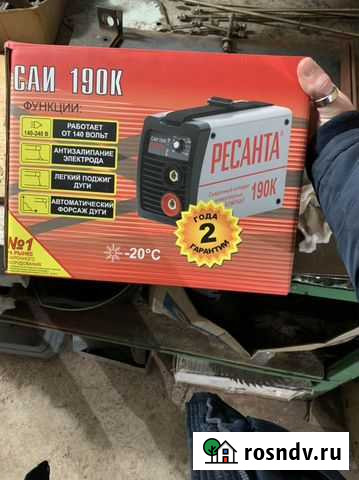 Сварочный аппарат Ресанта Красное - изображение 1