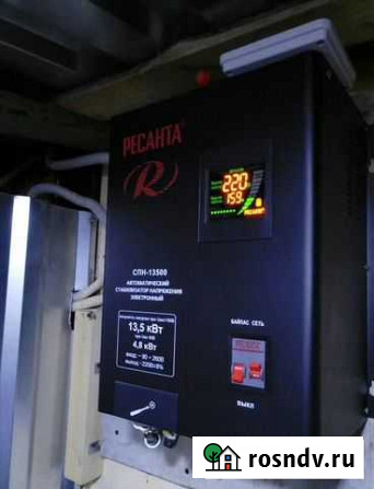 Стабилизатор напряжения Ресанта спн 13500 Аксай - изображение 1