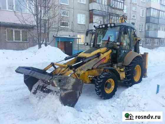 Уборка снега трактором. Услуги трактора Барнаул