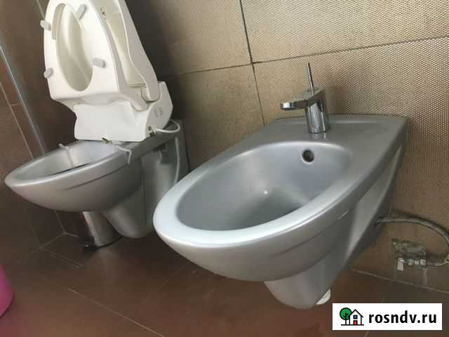 Унитаз и биде подвесные Клин - изображение 1