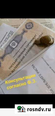 Консультации по материнскому капиталу Липецк - изображение 1