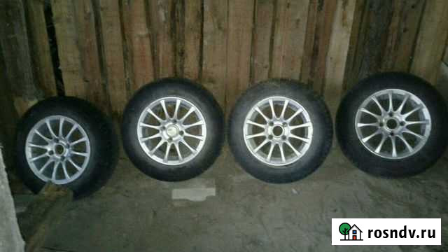 Зимняя резина 4шт на литых дисках R14 Йошкар-Ола - изображение 1