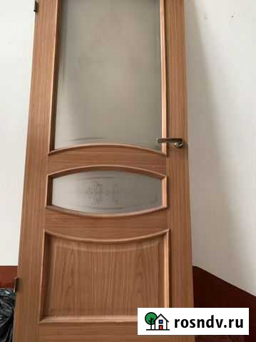 Дверь межкомнатная, б/у Нальчик - изображение 1
