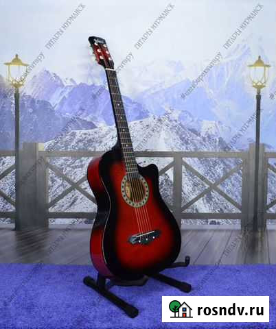 Гитара (новая) глянцевая, в заводской коробке Мурманск - изображение 1