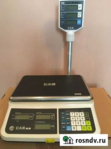 Весы CAS PR-06P Коммунар - изображение 1