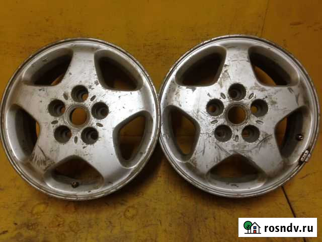 2 диска - диаметр 15 PCD 5х114,3 Mitsubishi Челябинск - изображение 1