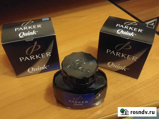 Чернила Parker. Синие и чёрные Балашиха - изображение 1