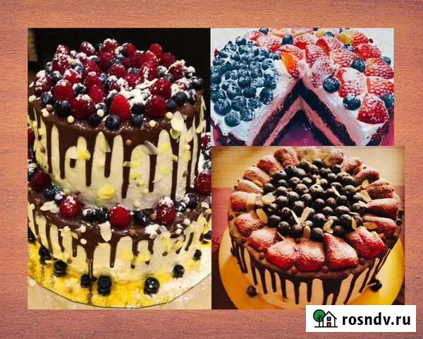 Торты домашние на заказ Брянск - изображение 1