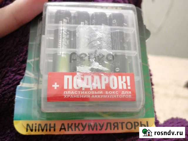 Аккумуляторные мизинчиковые батарейки Калининград - изображение 1