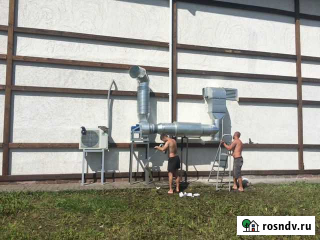 Монтаж вентиляции (вытяжка,приток,комплектующие) Красноярск - изображение 1