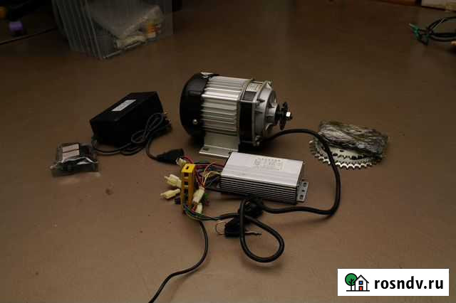 Электродвигатель, контроллер, зу, педаль Ильский - изображение 1