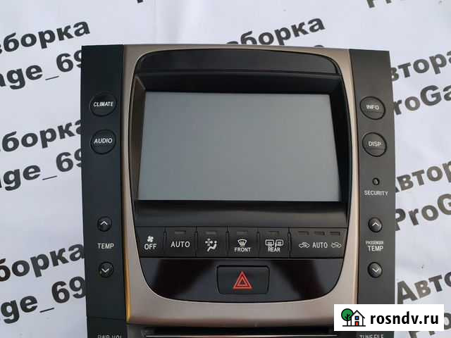 Монитор экран lexus gs 3 300 gs3 gs300 лексус гс3 Вышний Волочек - изображение 1