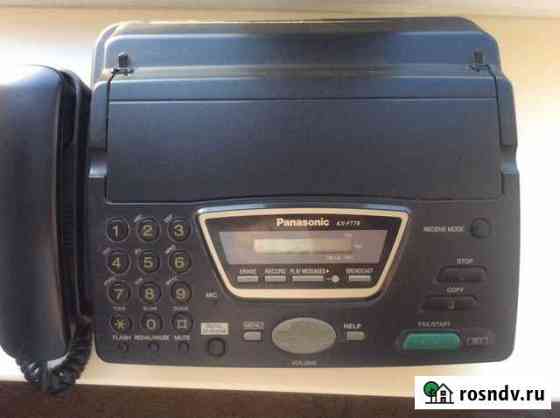 Телефон-факс Panasonic рабочий Самара