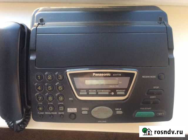 Телефон-факс Panasonic рабочий Самара - изображение 1