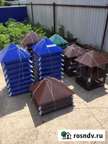 Колпаки, дымники,вытяжные зонты, доборные элементы Давлеканово - изображение 1