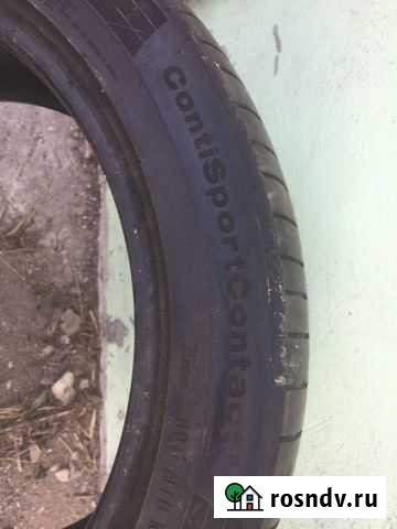 Шины 235 45 r18 летние continental Дзержинск - изображение 1