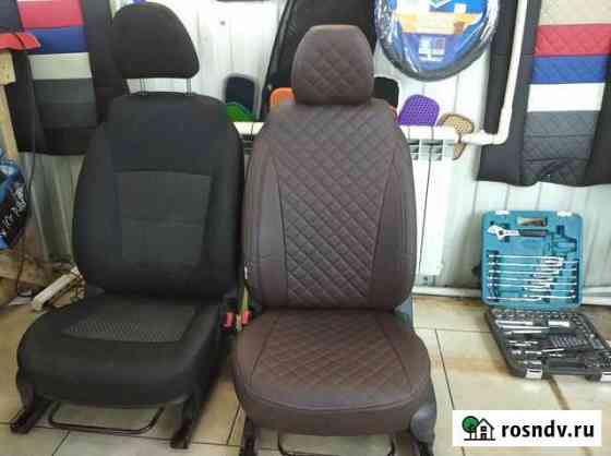 Установка чехлов на автомобили Воронеж