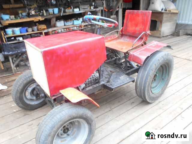 Самодельный мини трактор Привокзальный - изображение 1