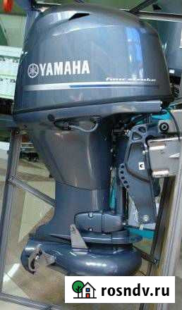 Лодочный мотор Ямаха 60 4-х такт. водомет,румпель Магадан - изображение 1