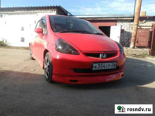 Обвес Mugen. Honda Fit GD Благовещенск - изображение 1