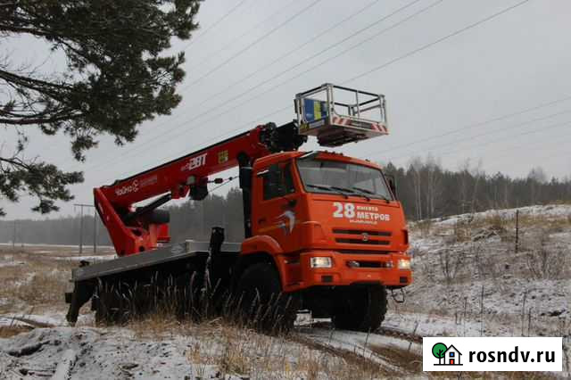 Аренда автовышки камаз Новый Уренгой - изображение 1