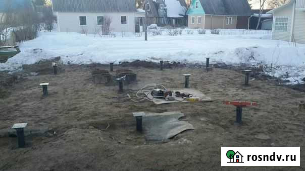 Строительство свайного фундамента и пирсов Костомукша - изображение 1