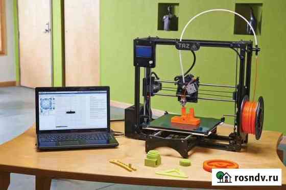 Разработка деталей и печать на 3D принтере Кириши