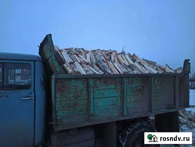 Продам дрова березовые колотые.ЗИЛ-130. По Курагин Курагино - изображение 1