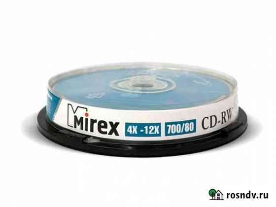 Диск CD-RW Mirex 700 Mb 12х Cake Box (10) (10/300) Набережные Челны