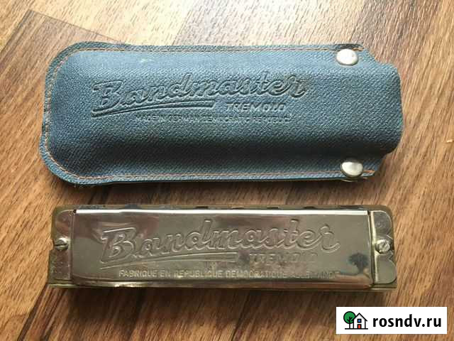 Губная гармошка Bandmaster Tremolo Германия Рязань - изображение 1