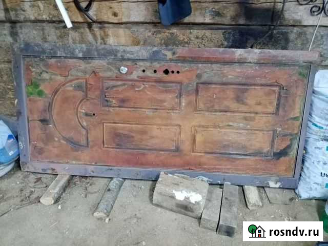 Дверь входная железная бу Духовщина - изображение 1