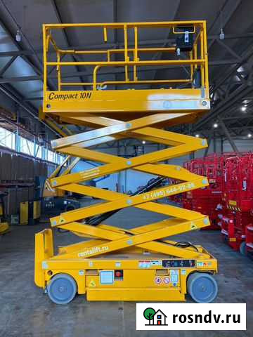 Ножничный подъемник haulotte compact 7,9-14,3 м Коммунар - изображение 1