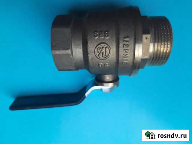 Кран шаровый латунный 1 1/4 Тула - изображение 1