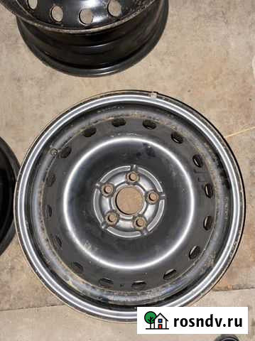Диски штампованные 5 100 r16 Саратов - изображение 1