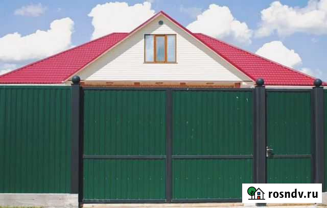 Ворота распашные Балтийск - изображение 1