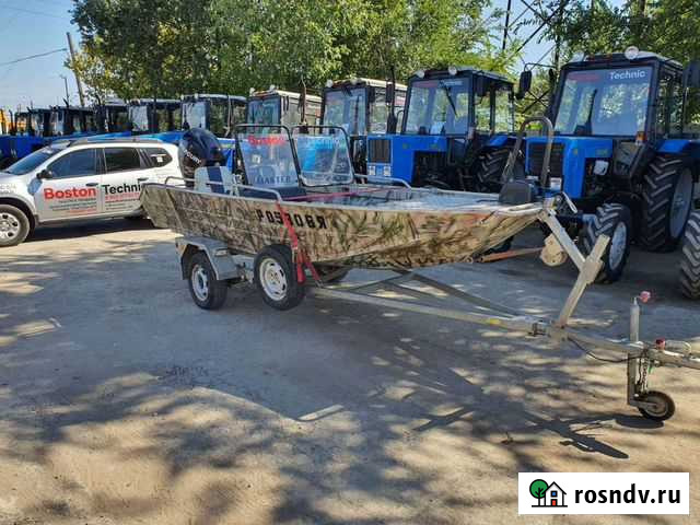 Катер master 410 мотор Mercury 40 с прицепом Волгоград - изображение 1