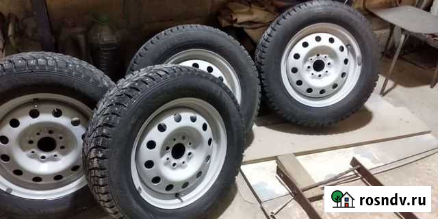 Зимние колеса r14 на ваз Dunlop как новые Курск - изображение 1