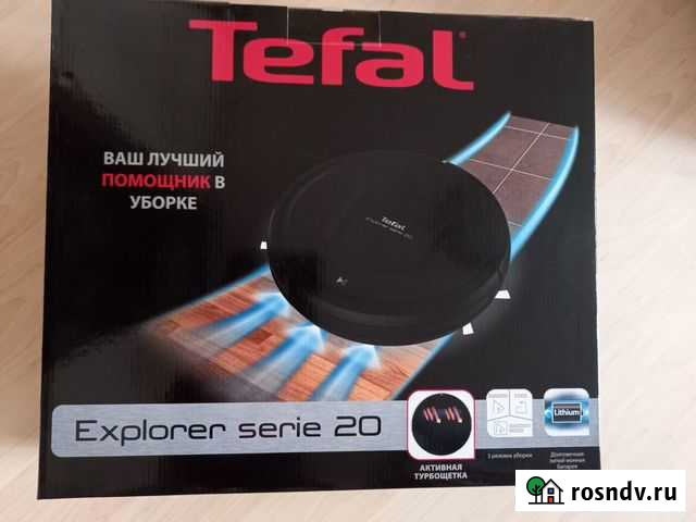 Робот-пылесос Tefal Explorer Serie 20 RG6825WH Киров - изображение 1