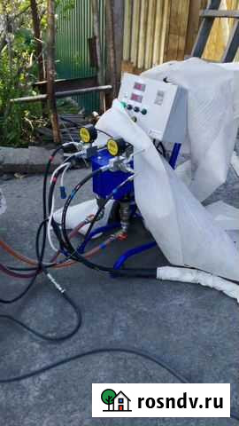 Напылением пенополеуританом Зима - изображение 1