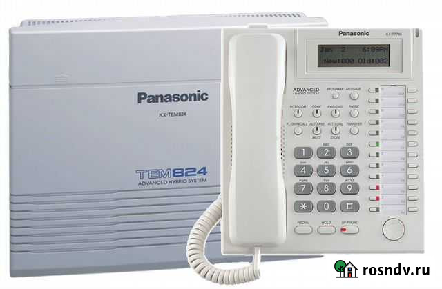 Мини атс Panasonic KX-TEM824RU (6 гор./16 внут.) Симферополь - изображение 1
